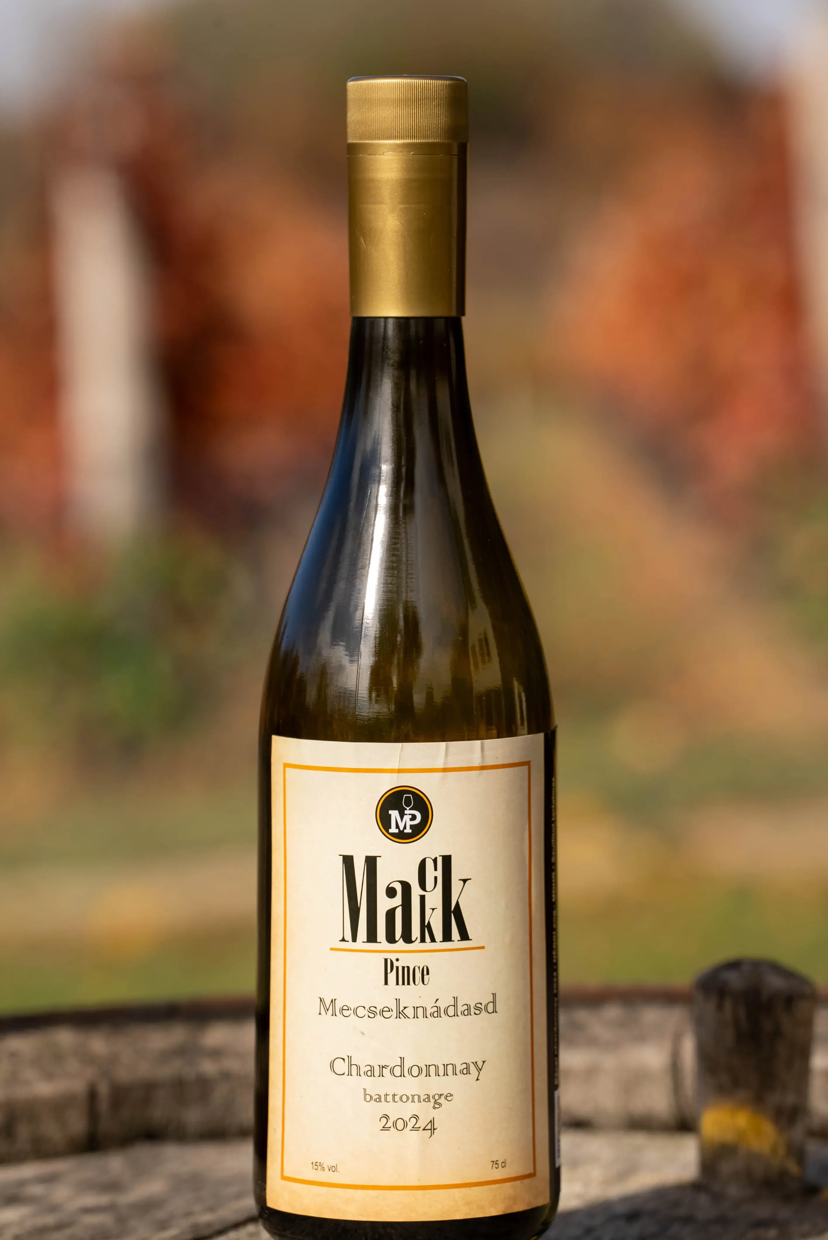 Makk Pince Chardonnay palack